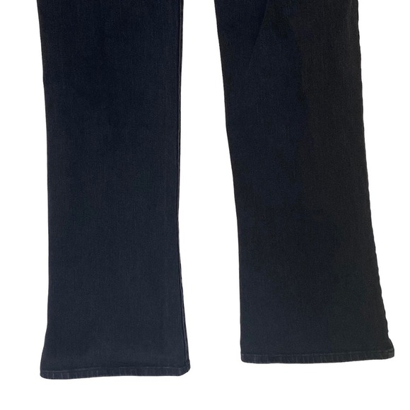 Betabrand Pull On Boot-Cut 4-Pocket Yoga Denim in Black, Size Small - Picture 8 of 10